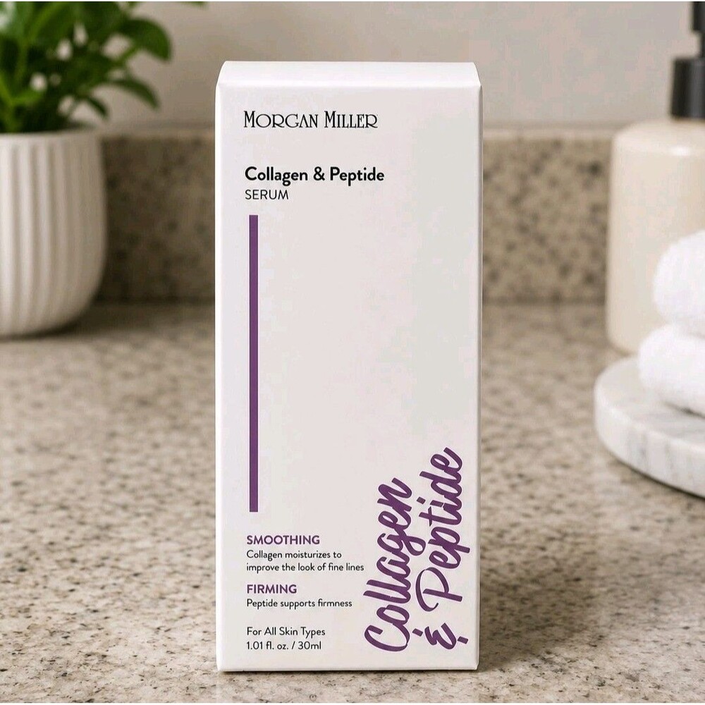 Morgan Miller Collagen & Peptide Serum Anti-Aging Smoothing Firming 1 Oz